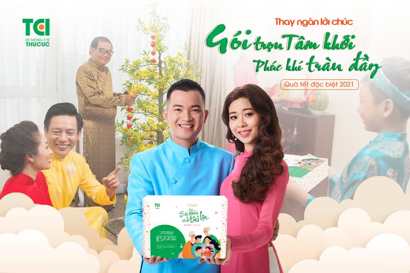 Thu Cúc TCI lần đầu ra mắt bộ sưu tập Hộp quà Tết