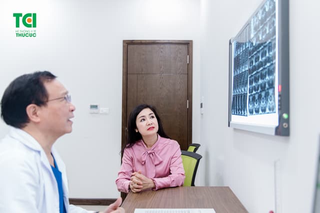 NSND Thu Hà trải nghiệm khám sức khỏe tại Thu Cúc TCI