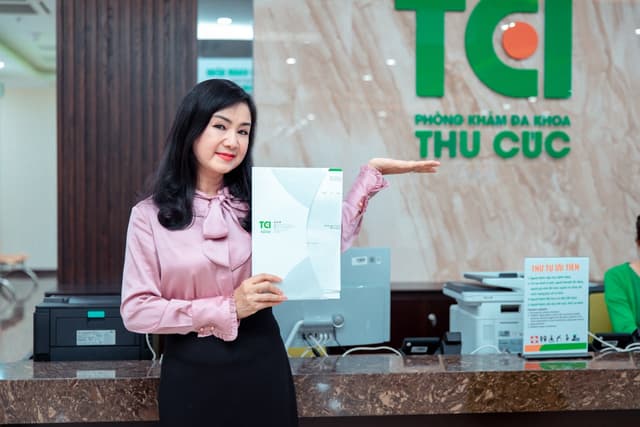 NSND Thu Hà trải nghiệm khám sức khỏe tại Thu Cúc TCI