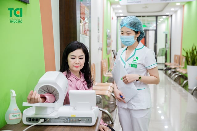 NSND Thu Hà trải nghiệm khám sức khỏe tại Thu Cúc TCI