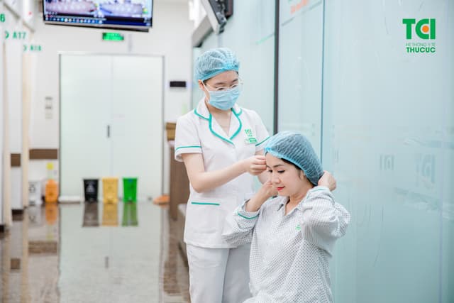 NSND Thu Hà trải nghiệm khám sức khỏe tại Thu Cúc TCI