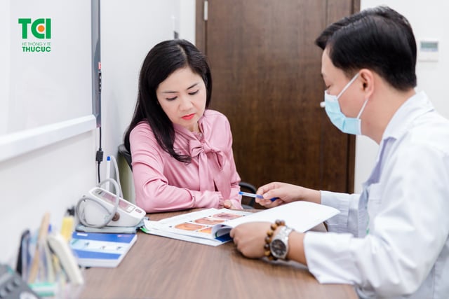 NSND Thu Hà trải nghiệm khám sức khỏe tại Thu Cúc TCI