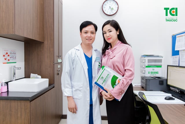 NSND Thu Hà trải nghiệm khám sức khỏe tại Thu Cúc TCI