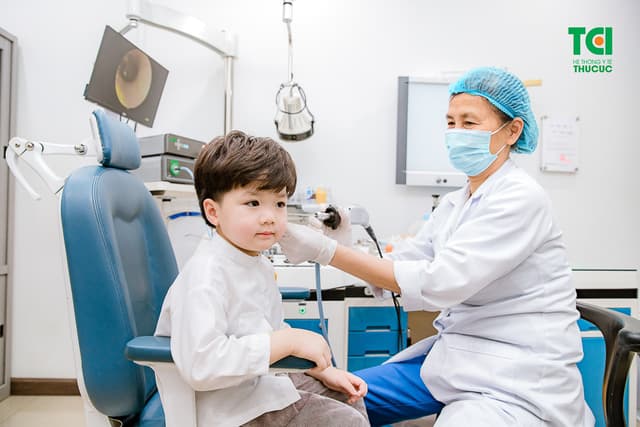 Khám sức khỏe định kỳ cho trẻ tại Hệ thống Y tế Thu Cúc TCI