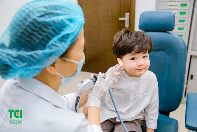 Khám sức khỏe định kỳ cho trẻ tại Hệ thống Y tế Thu Cúc TCI