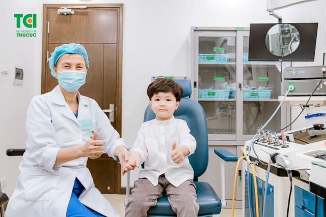 Khám sức khỏe định kỳ cho trẻ tại Hệ thống Y tế Thu Cúc TCI