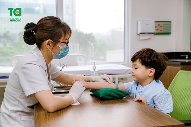 Khám sức khỏe định kỳ cho trẻ tại Hệ thống Y tế Thu Cúc TCI