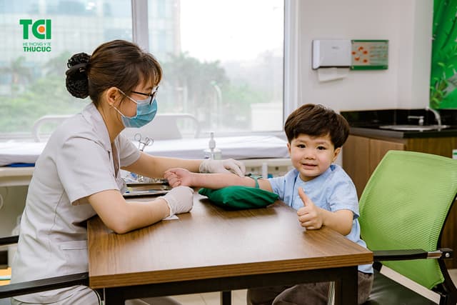 Khám sức khỏe định kỳ cho trẻ tại Hệ thống Y tế Thu Cúc TCI