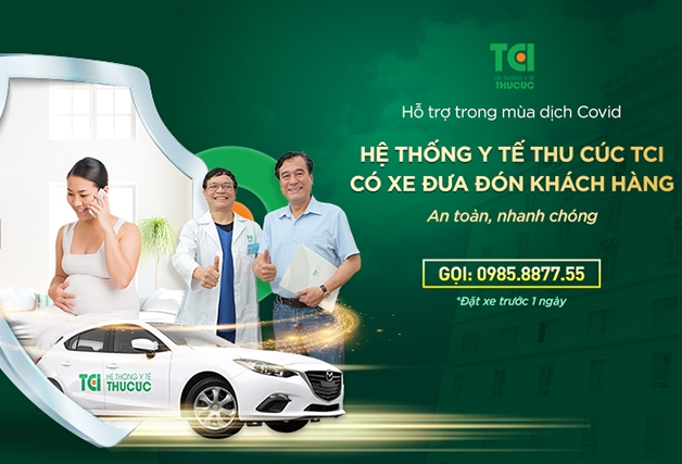 Thu Cúc hỗ trợ xe đưa đón khách hàng