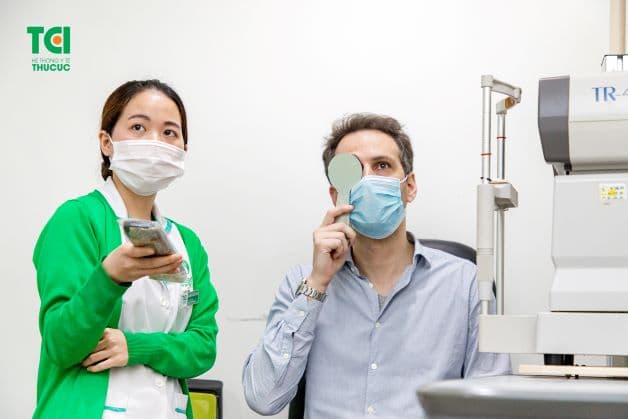 Hệ thống Y tế Thu Cúc TCI là địa chỉ tin cậy để khách hàng khám mắt định kỳ cho bệnh nhân tiểu đường, huyết áp