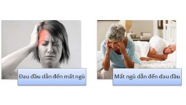 đau đầu mất ngủ