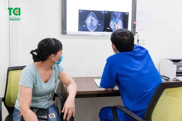 kết quả tầm soát ung thư vú