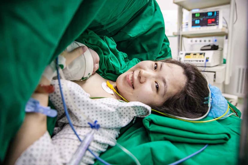 Dư ối – hành trình mang nặng đẻ đau vất vả của mẹ bầu IVF