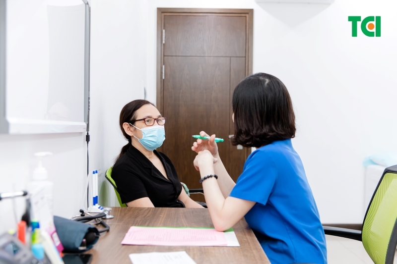 Bác sĩ TCI đưa ra lời khuyên giúp cô cải thiện tình trạng sức khỏe