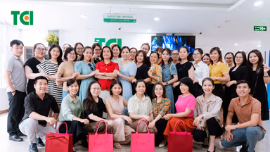 Hòa Bình Group khám sức khỏe cho CBNV tại Thu Cúc TCI