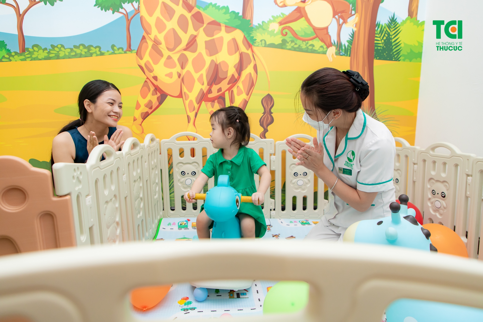 Phòng chủng ngừa đặc biệt dành cho trẻ em tại Thu Cúc TCI