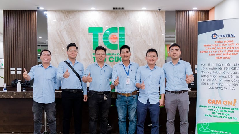 CENTRAL khám sức khỏe cho doanh nghiệp tại Thu Cúc TCI