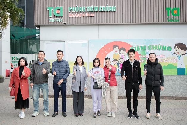 tiêm chủng cho công ty