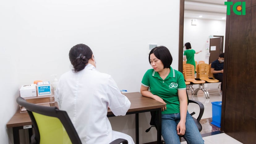 Traphaco thực hiện khám sức khỏe doanh nghiệp tại Thu Cúc TCI