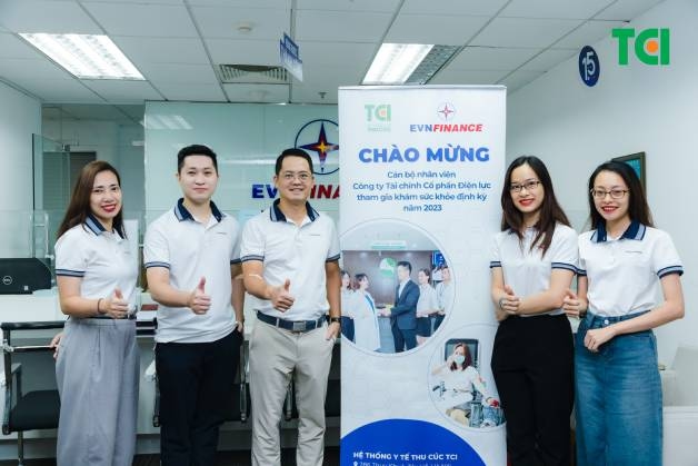 Hoạt động khám sức khỏe công ty Tài chính Cổ phần Điện lực - EVN Finance