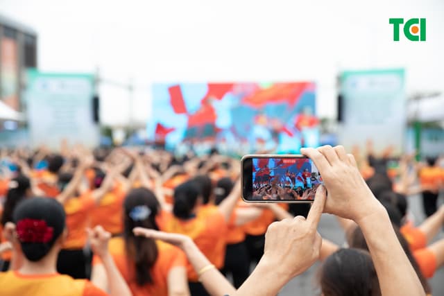 Ảnh Sự kiện Đồng diễn dân vũ – Phụ nữ Việt Nam giàu sức sống