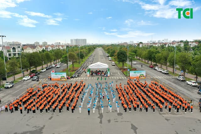 Ảnh Sự kiện Đồng diễn dân vũ – Phụ nữ Việt Nam giàu sức sống