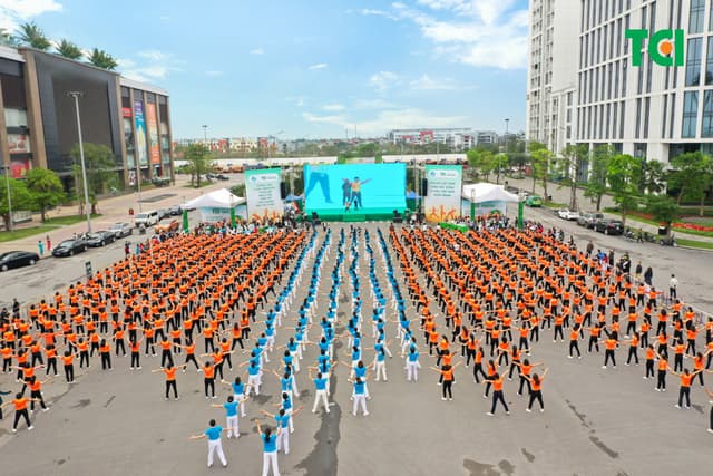 Ảnh Sự kiện Đồng diễn dân vũ – Phụ nữ Việt Nam giàu sức sống