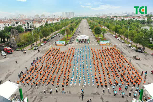 Ảnh Sự kiện Đồng diễn dân vũ – Phụ nữ Việt Nam giàu sức sống