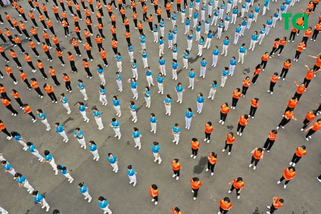 Ảnh Sự kiện Đồng diễn dân vũ – Phụ nữ Việt Nam giàu sức sống