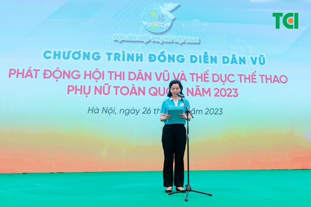 Ảnh Sự kiện Đồng diễn dân vũ – Phụ nữ Việt Nam giàu sức sống