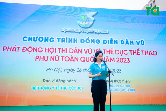 Ảnh Sự kiện Đồng diễn dân vũ – Phụ nữ Việt Nam giàu sức sống