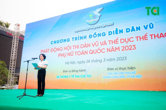 Ảnh Sự kiện Đồng diễn dân vũ – Phụ nữ Việt Nam giàu sức sống