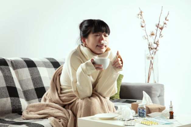 Bệnh đường hô hấp khi trời lạnh tăng cao.