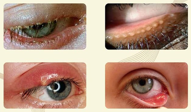 ảnh thực viêm bờ mi icd 10