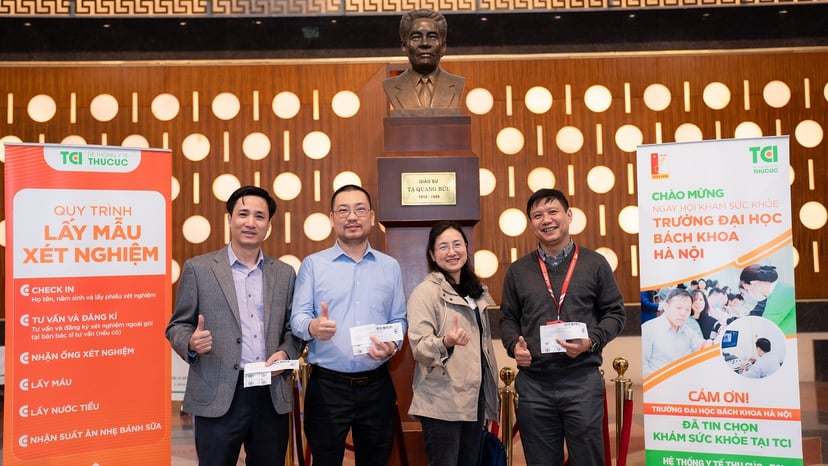 Đại học Bách khoa HN tin chọn khám sức khỏe cho CBNV tại TCI