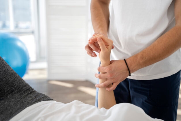 Các phương pháp vật lý trị liệu điều trị viêm gân cổ tay.