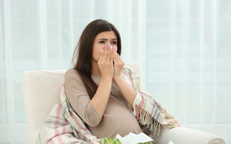 bà bầu bị ho phải làm sao