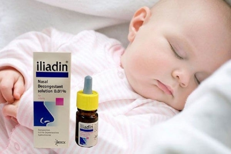 thuốc nhỏ mũi cho trẻ sơ sinh