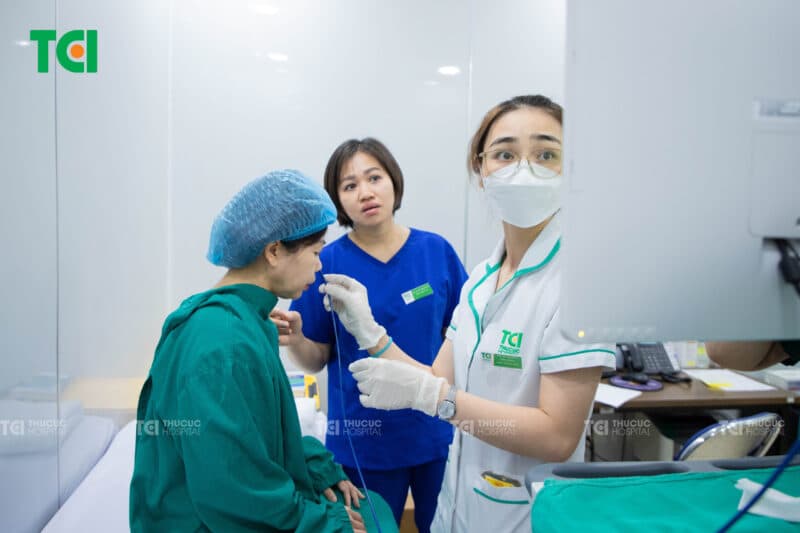 Thu Cúc TCI áp dụng kỹ thuật đo áp lực nhu động thực quản HRM trong chẩn đoán GERD