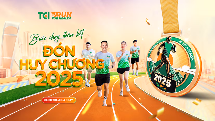 TCI Run for Health Tháng 11-12: Bước Chạy Đoàn Kết