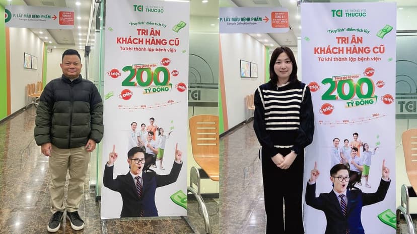 Cơ sở 32 Đại Từ: Khách hàng vui mừng nhận quà tri ân từ TCI