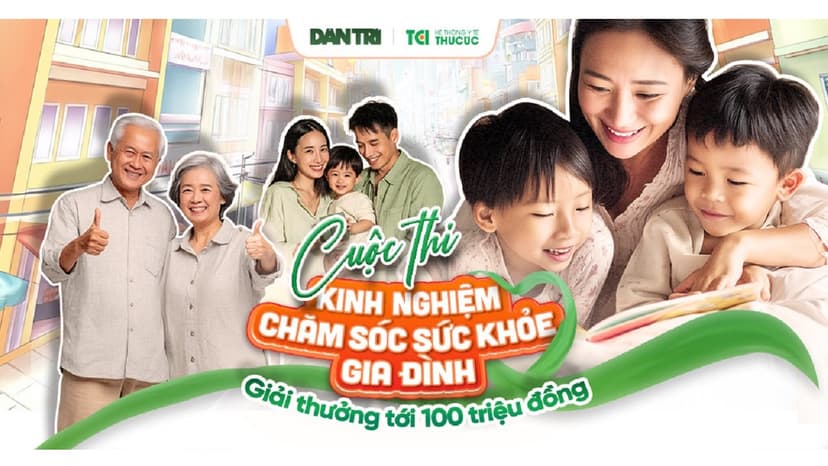 Tham gia ngay cuộc thi “Kinh nghiệm chăm sóc sức khỏe gia đình”