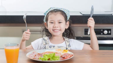 Tháp dinh dưỡng cho trẻ 12-14 tuổi – Cha mẹ lưu ý