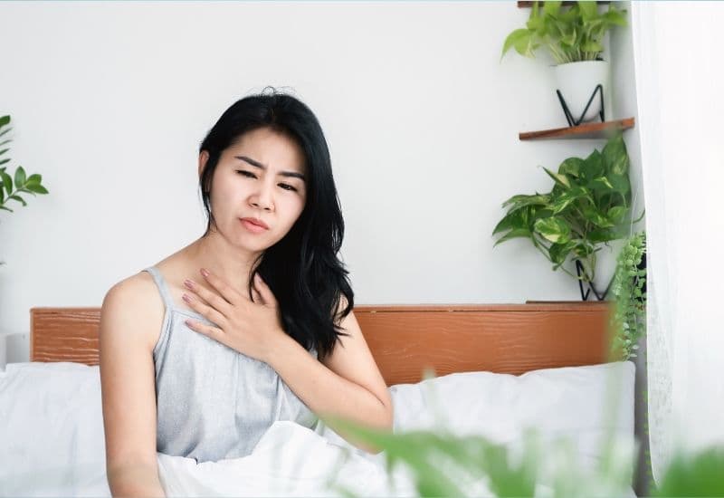 Trào ngược dạ dày khó thở về đêm