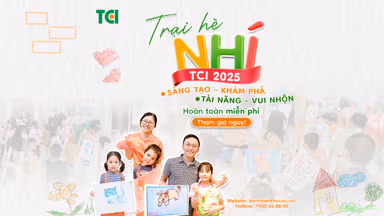 Trại hè Nhí TCI 2025 – Sáng tạo – Khám phá – Tài năng – Vui nhộn