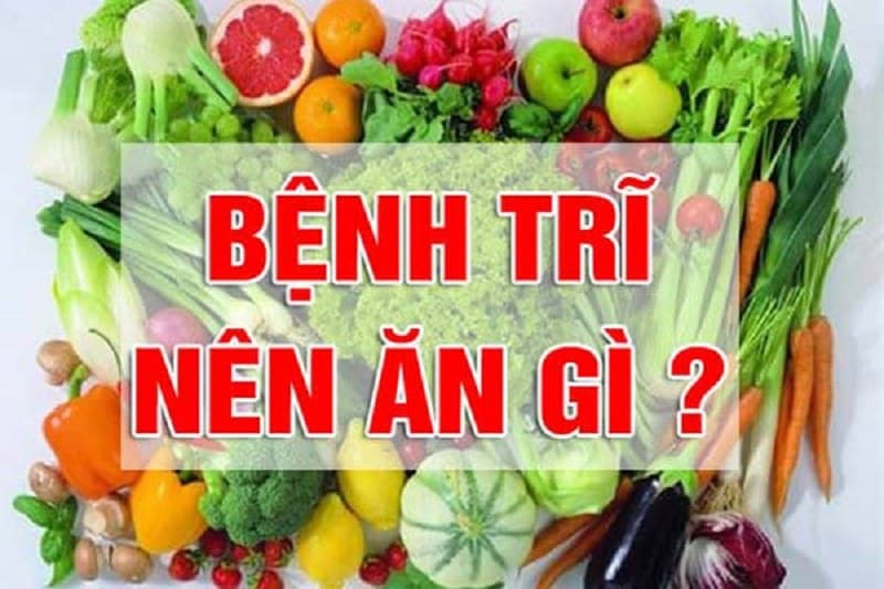trĩ nội nên ăn gì cho tốt