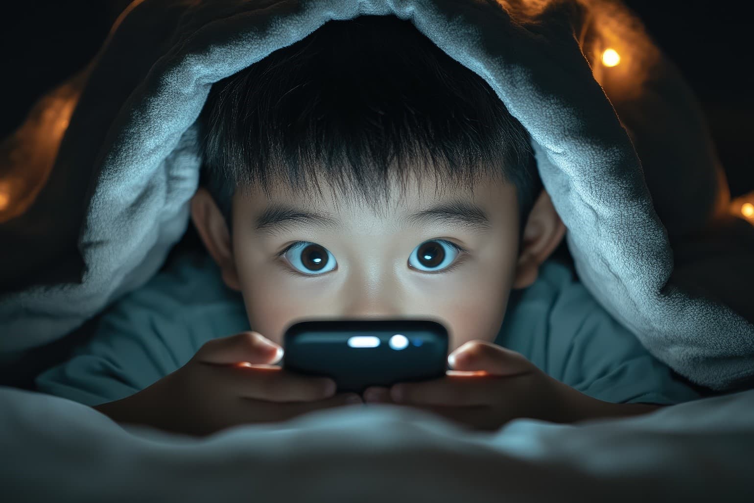 Thói quen sử dụng thiết bị điện tử như điện thoại, máy tính bảng hay tivi là một trong những nguyên nhân chính khiến thị lực trẻ suy giảm.