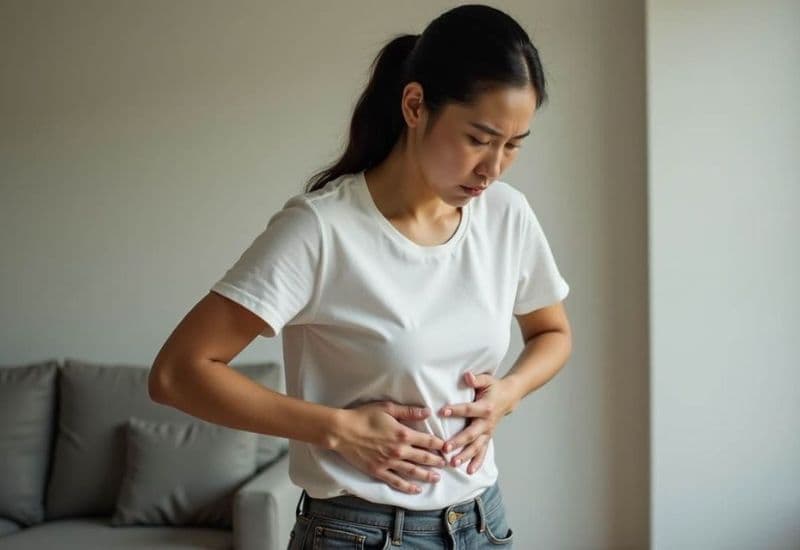 Đầy hơi và ợ hơi là các dấu hiệu thường do vấn đề tiêu hóa