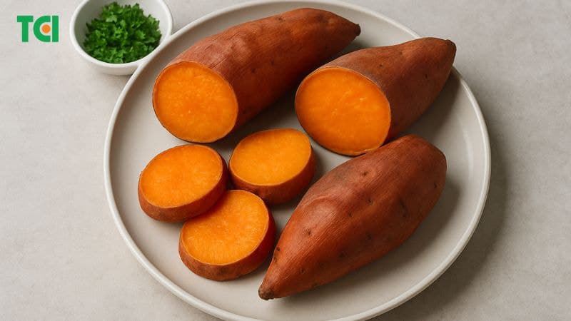 Khoai lang là thực phẩm lành mạnh có thể thay thế tinh bột tinh chế trong khẩu phần ăn