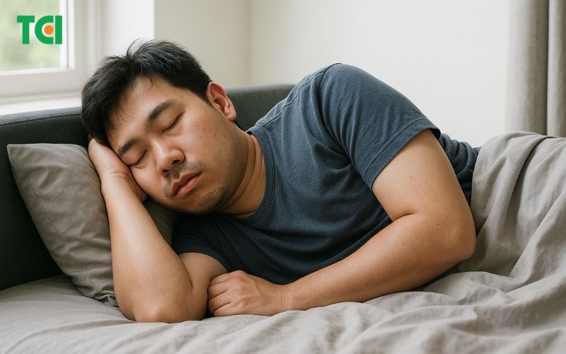 Một số người gặp tình trạng ngủ rũ